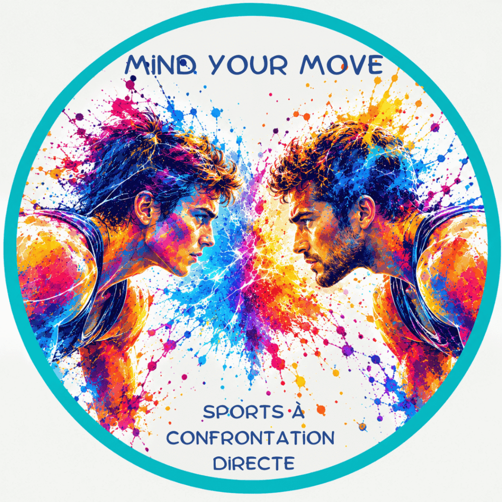 Sports à confrontation directe (karaté, rugby, badminton, tennis, foot, handball)